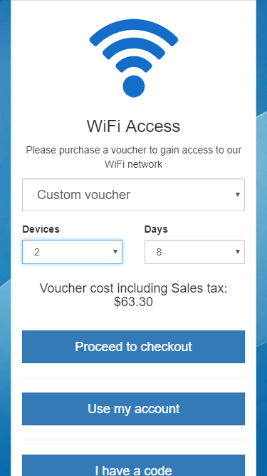 Parameterized vouchers with dynamic pricing
